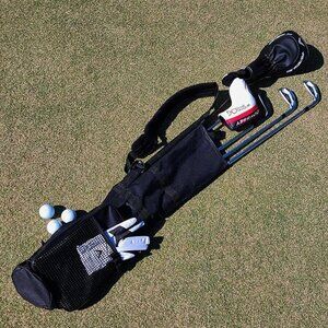 Travel carry Sunday golf bag